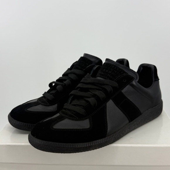 Margiela GAT Low Triple Black - Picture 3 of 9